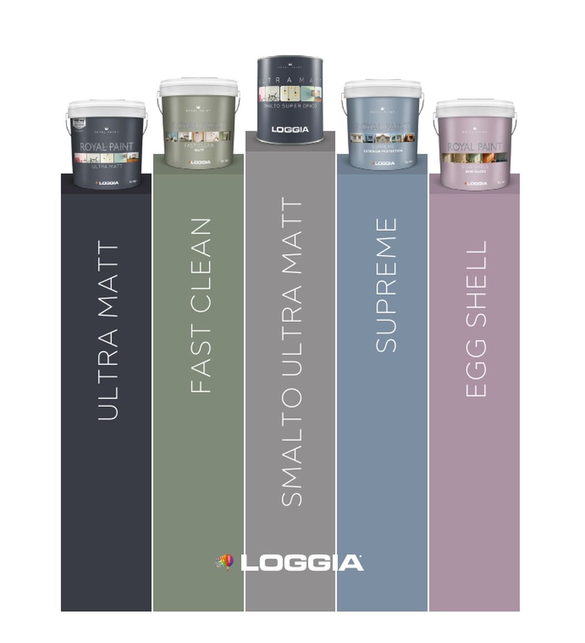 Royal Paint product range