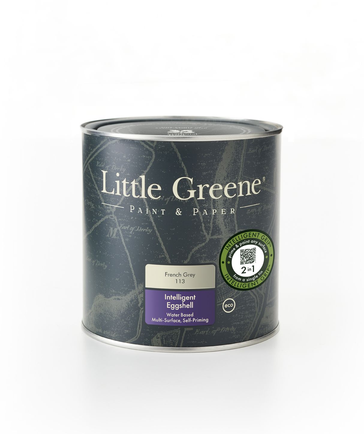Little Greene Intelligent Eggshell tin